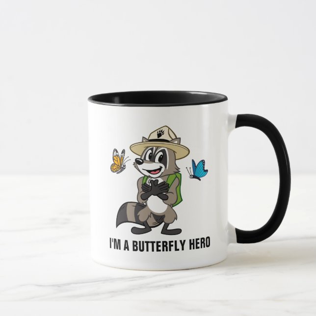 Ranger Rick | Butterfly Hero - Butterfly Sign Mug (Right)