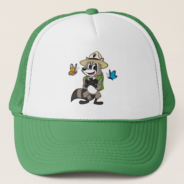 Ranger Rick | Butterfly Hero - Butterfly Sign Trucker Hat (Front)