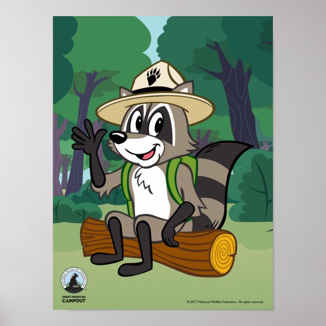 Ranger Rick | Great American Campout Poster (Front)