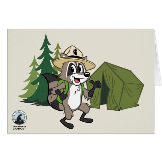 Ranger Rick | Great American Campout -Tent (Front Horizontal)