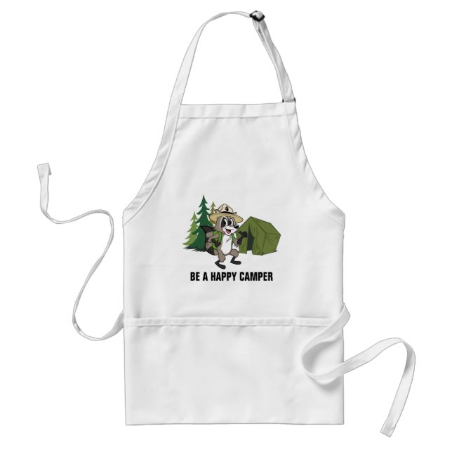 Ranger Rick | Great American Campout -Tent Adult Apron (Front)