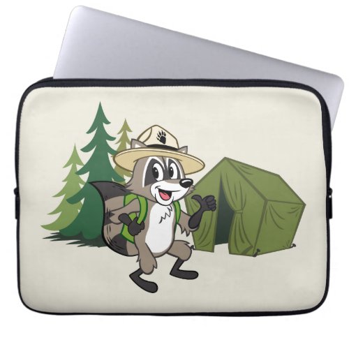 Ranger Rick  Great American Campout _Tent Laptop Sleeve