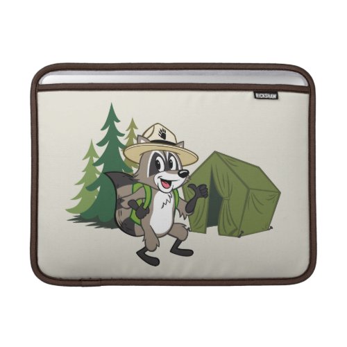 Ranger Rick  Great American Campout _Tent MacBook Air Sleeve