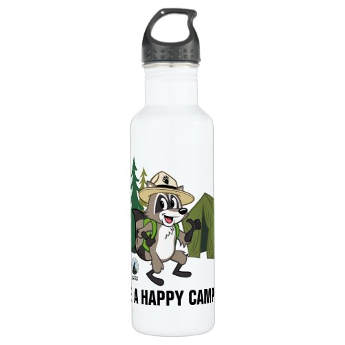 Ranger Rick  Great American Campout _Tent Stainless Steel Water Bottle