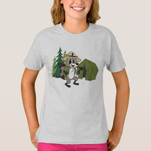Ranger Rick | Great American Campout -Tent T-Shirt (Front)