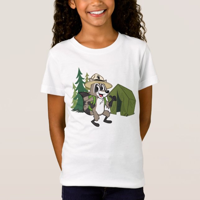 Ranger Rick | Great American Campout -Tent T-Shirt (Front)
