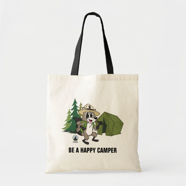 Ranger Rick | Great American Campout -Tent Tote Bag (Front)