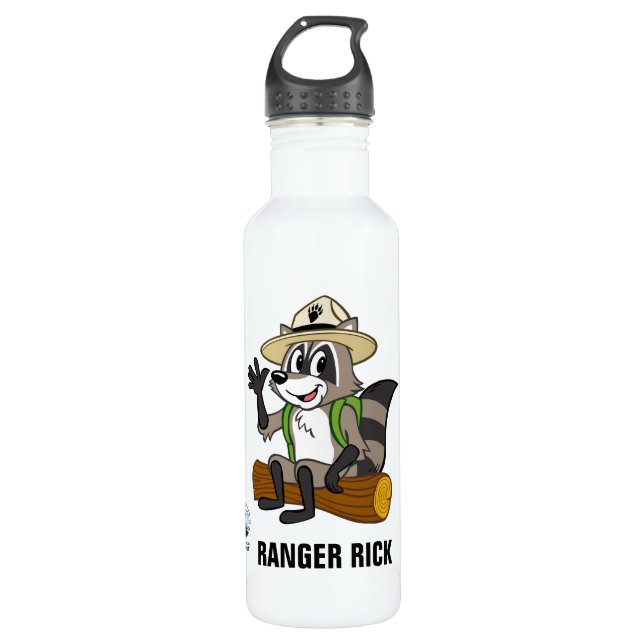 Ranger Rick | Great American Campout Water Bottle (Front)
