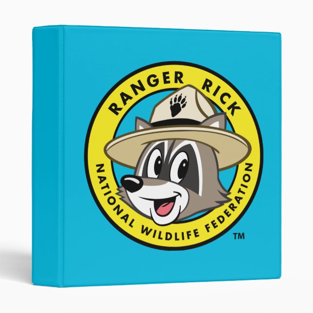 Ranger Rick | Ranger Rick Logo 3 Ring Binder (Front/Spine)