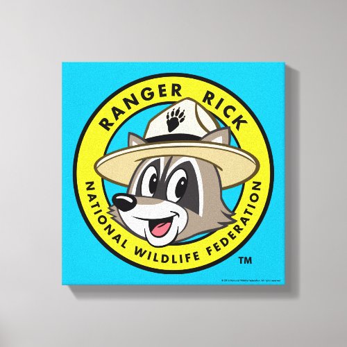 Ranger Rick  Ranger Rick Logo Canvas Print