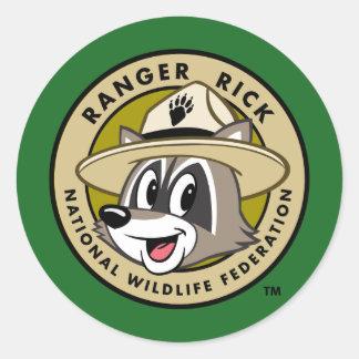 Ranger Rick | Ranger Rick Logo Classic Round Sticker