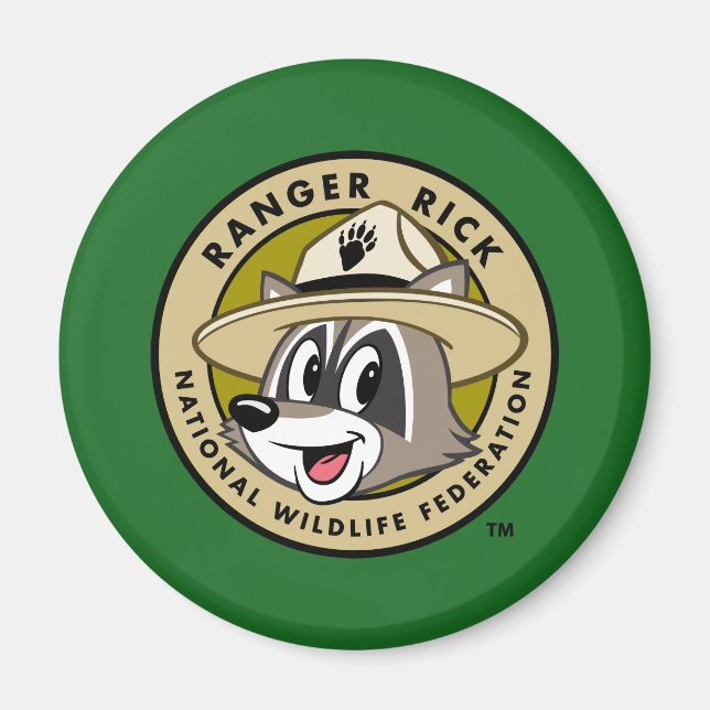 Ranger Rick | Ranger Rick Logo Magnet (Front)