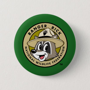Ranger Rick   Ranger Rick Logo Pinback Button