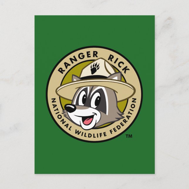 Ranger Rick | Ranger Rick Logo Postcard (Front)