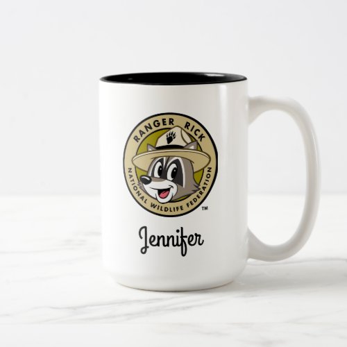 Ranger Rick  Ranger Rick Logo Two_Tone Coffee Mug