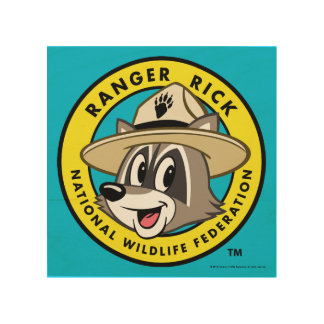 Ranger Rick | Ranger Rick Logo Wood Wall Decor