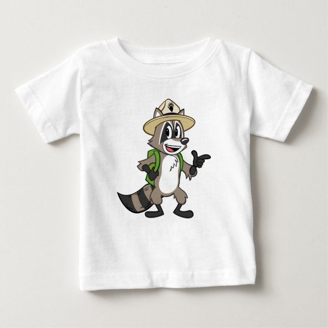 Ranger Rick | Ranger Rick Pointing Baby T-Shirt (Front)