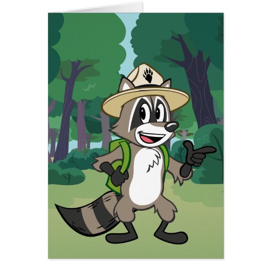 Ranger Rick | Ranger Rick Pointing Cards (Front)