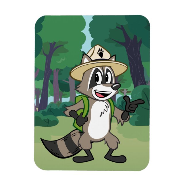Ranger Rick | Ranger Rick Pointing Magnet (Vertical)