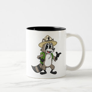 Ranger Rick Ranger Rick Pointing Two-Tone Coffee Mug