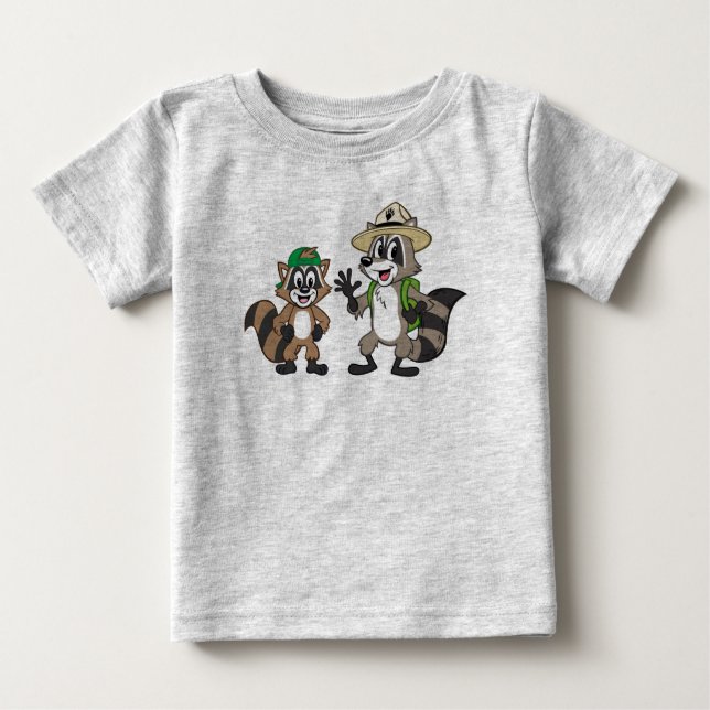 Ranger Rick | Ranger Rick & Ricky Baby T-Shirt (Front)