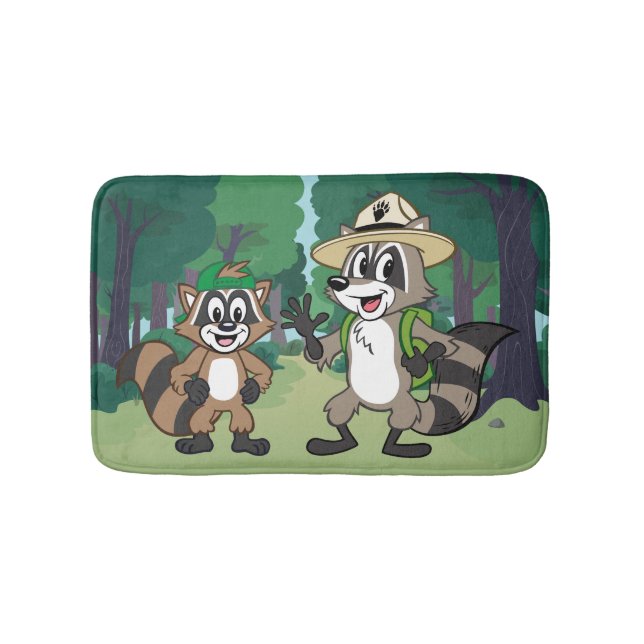 Ranger Rick | Ranger Rick & Ricky Bath Mat (Front)