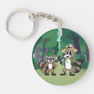 Ranger Rick Ranger Rick & Ricky Keychain