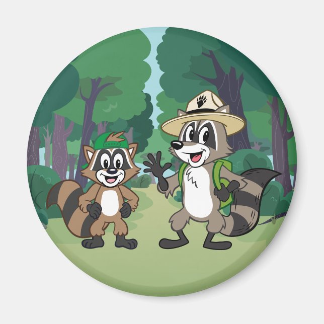 Ranger Rick | Ranger Rick & Ricky Magnet (Front)