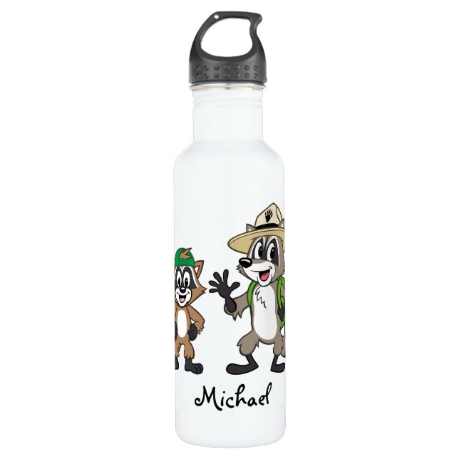 Ranger Rick | Ranger Rick & Ricky Water Bottle (Front)