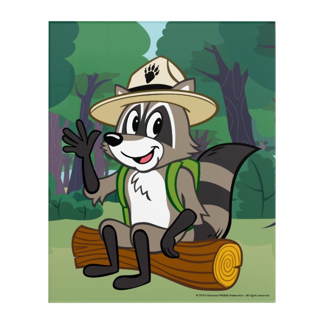 Ranger Rick | Ranger Rick Sitting Acrylic Print (Front)