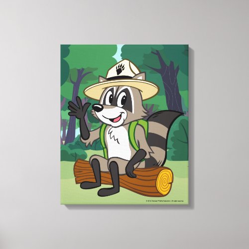 Ranger Rick  Ranger Rick Sitting Canvas Print