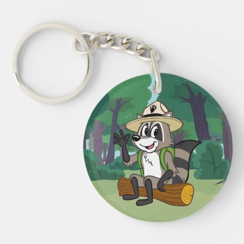 Ranger Rick  Ranger Rick Sitting Keychain