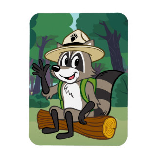 Ranger Rick | Ranger Rick Sitting Magnet