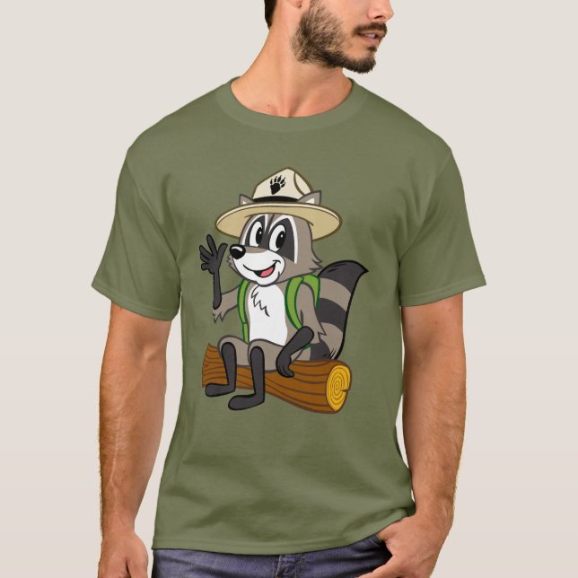 Ranger Rick | Ranger Rick Sitting T-Shirt (Front)