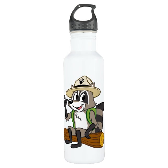 Ranger Rick | Ranger Rick Sitting Water Bottle (Front)