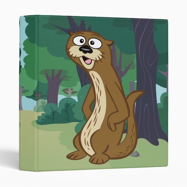 Ranger Rick | Reggie Otter 3 Ring Binder (Front/Spine)
