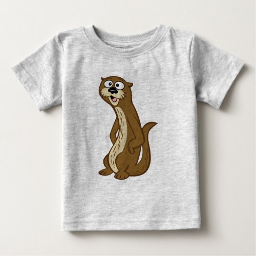 Ranger Rick  Reggie Otter Baby T_Shirt