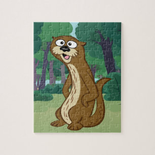 Ranger Rick Reggie Otter Jigsaw Puzzle