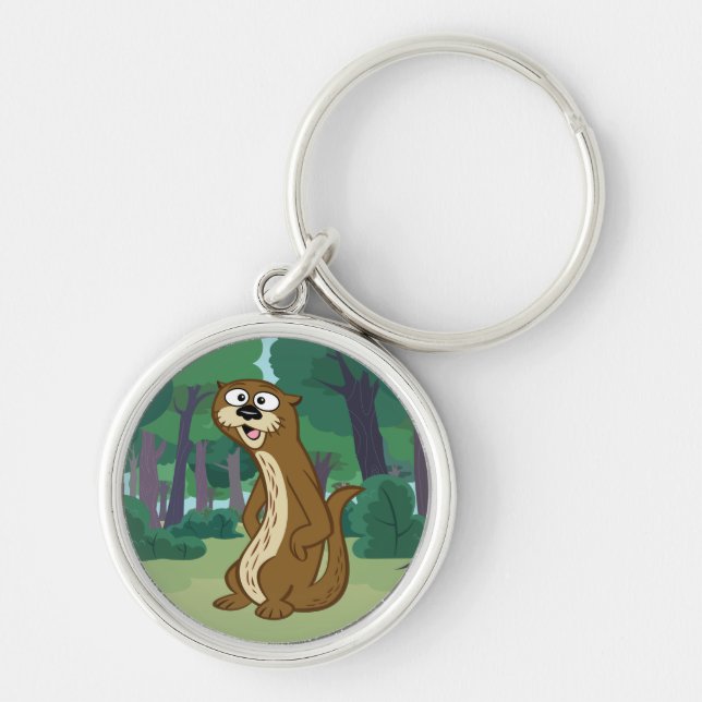 Ranger Rick | Reggie Otter Keychain (Front)