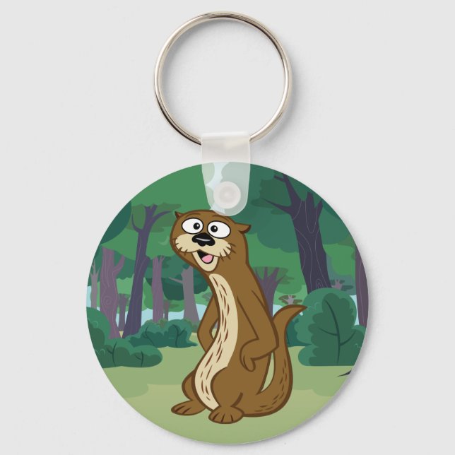 Ranger Rick | Reggie Otter Keychain (Front)