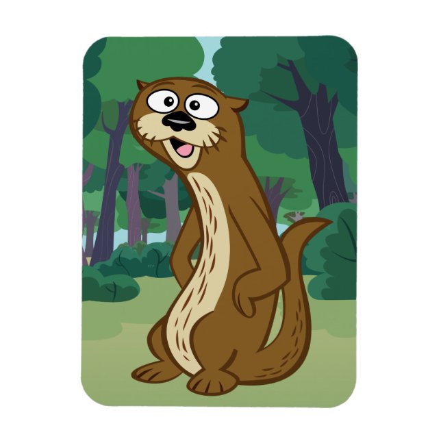 Ranger Rick | Reggie Otter Magnet (Vertical)