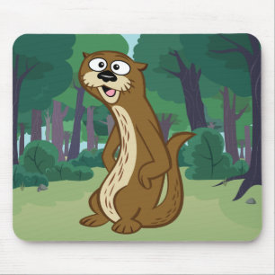 Ranger Rick Reggie Otter Mouse Pad