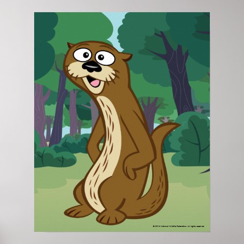Ranger Rick  Reggie Otter Poster