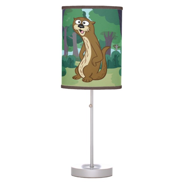 Ranger Rick | Reggie Otter Table Lamp (Front)