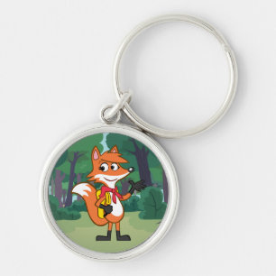 Ranger Rick   Scarlett Fox Waving Keychain