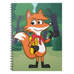 Ranger Rick   Scarlett Fox Waving Notebook