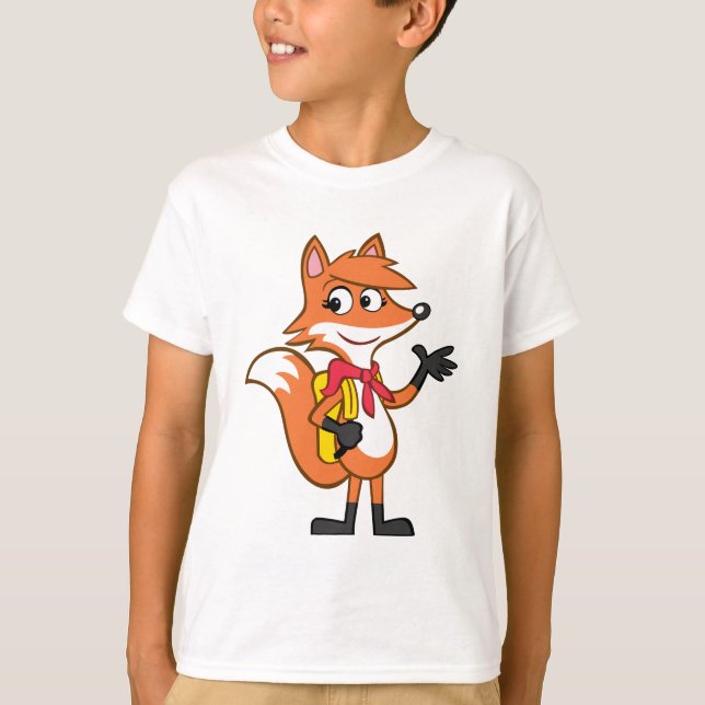 Ranger Rick | Scarlett Fox Waving T-Shirt (Front)