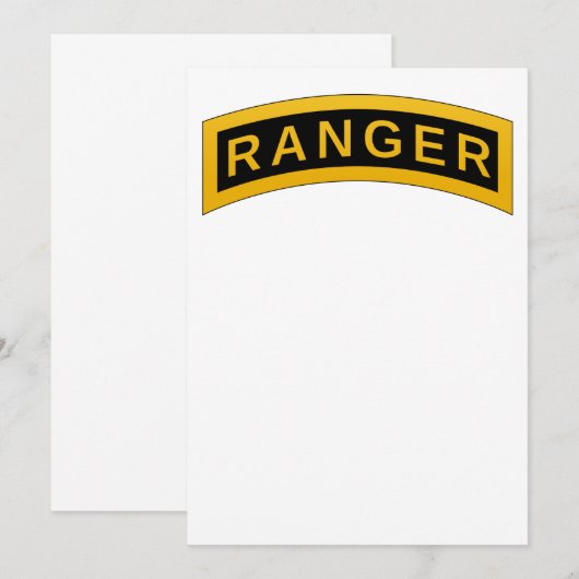 Ranger Tab (Front/Back)