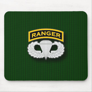 Ranger tab and Jump Wings Mouse Pad