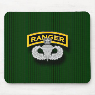 Ranger tab and Master Parachutist badge Mouse Pad